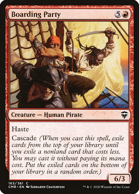 Magic the Gathering Card - Boarding Party - MTG Circle