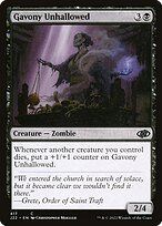 Magic the Gathering Card - Gavony Unhallowed - MTG Circle