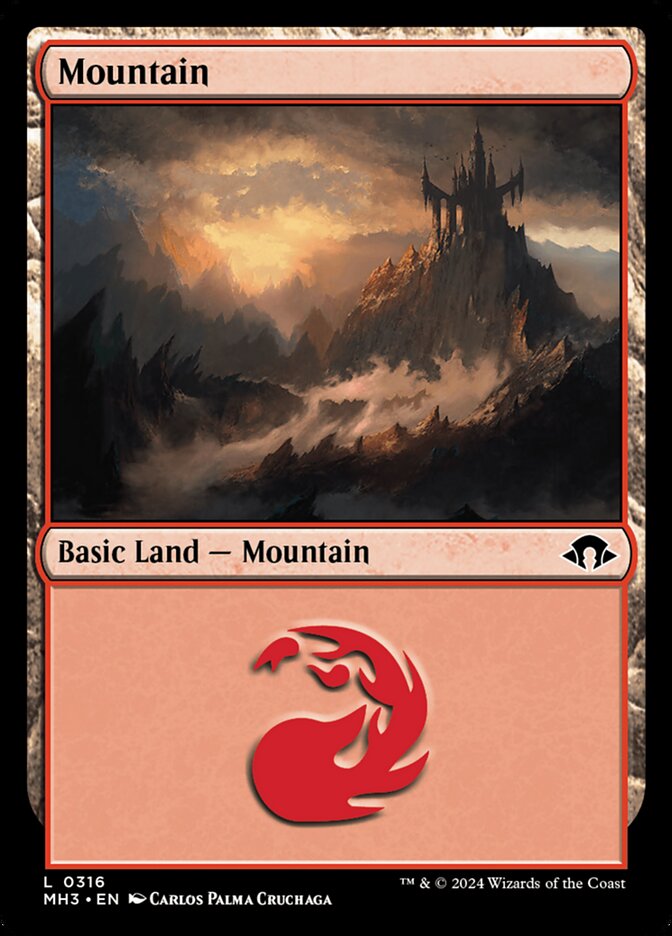 Magic the Gathering Card - Mountain - MTG Circle