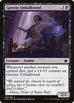 Magic the Gathering Card - Gavony Unhallowed - MTG Circle