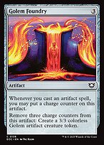 Magic the Gathering Card - Golem Foundry - MTG Circle