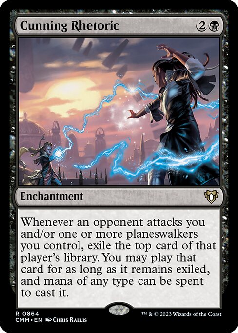Magic the Gathering Card - Cunning Rhetoric - MTG Circle