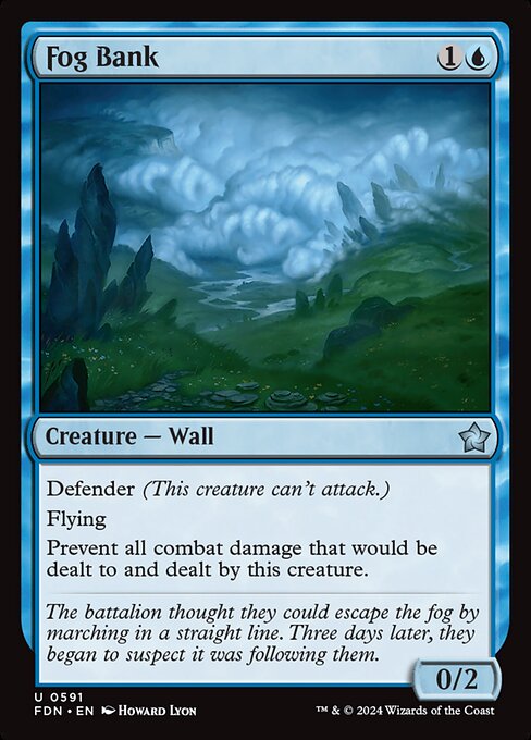 Magic the Gathering Card - Fog Bank - MTG Circle
