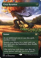 Magic the Gathering Card - Crop Rotation - MTG Circle