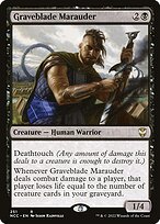 Magic the Gathering Card - Graveblade Marauder - MTG Circle