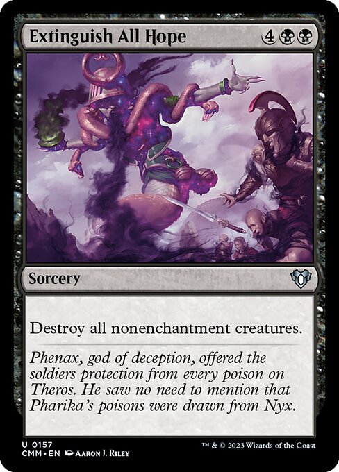 Magic the Gathering Card - Extinguish All Hope - MTG Circle