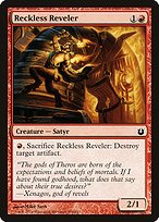 Magic the Gathering Card - Reckless Reveler - MTG Circle