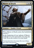 Magic the Gathering Card - Master of Death - MTG Circle
