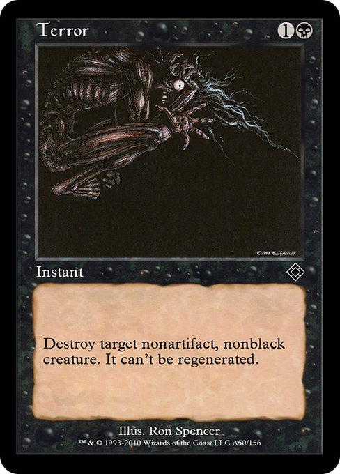 Magic the Gathering Card - Terror - MTG Circle