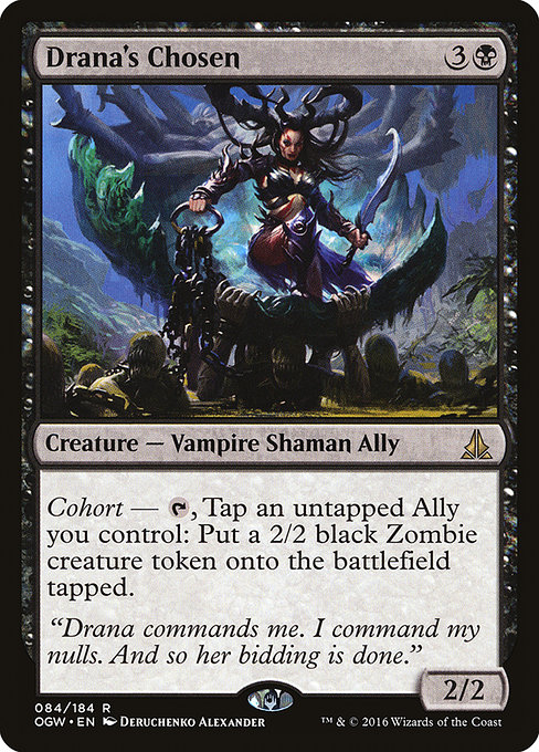 Magic the Gathering Card - Drana's Chosen - MTG Circle