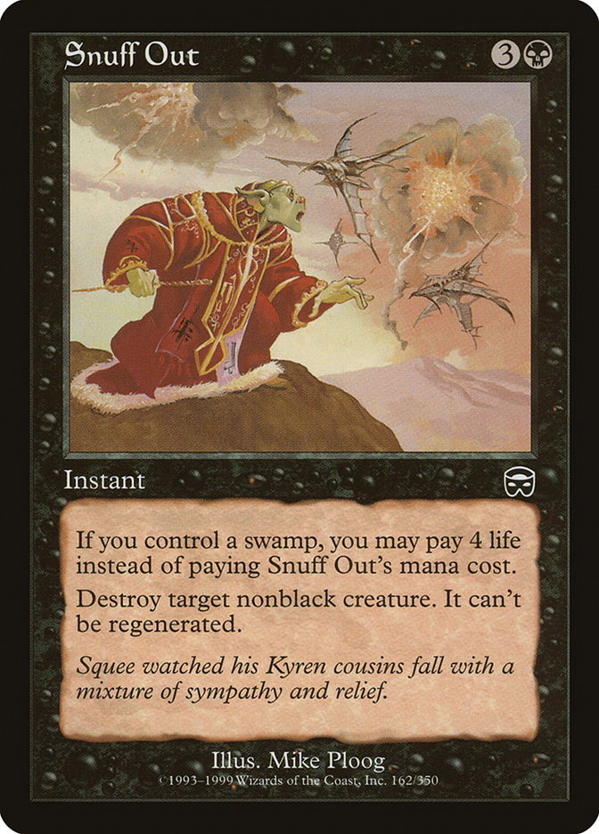Magic the Gathering Card - Snuff Out - MTG Circle