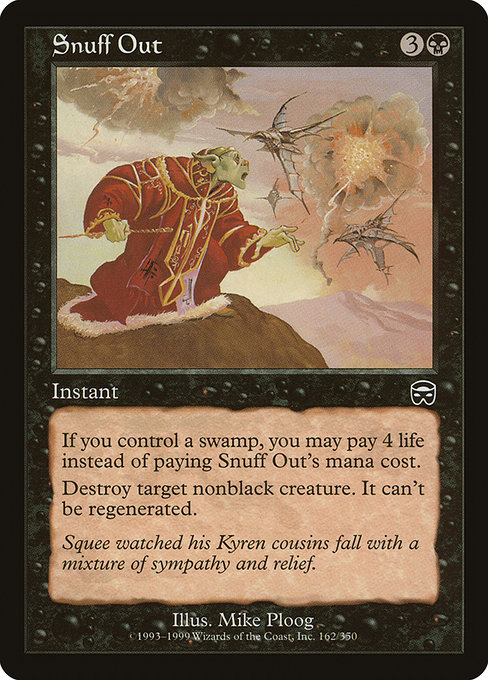 Magic the Gathering Card - Snuff Out - MTG Circle