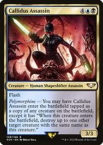 Magic the Gathering Card - Callidus Assassin - MTG Circle