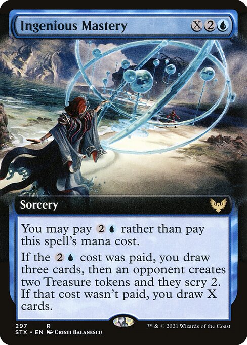Magic the Gathering Card - Ingenious Mastery - MTG Circle