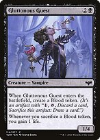 Magic the Gathering Card - Gluttonous Guest - MTG Circle