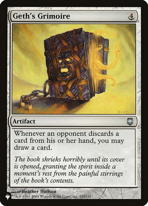 Magic the Gathering Card - Geth's Grimoire - MTG Circle