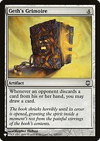 Magic the Gathering Card - Geth's Grimoire - MTG Circle