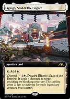 Magic the Gathering Card - Eiganjo, Seat of the Empire - MTG Circle