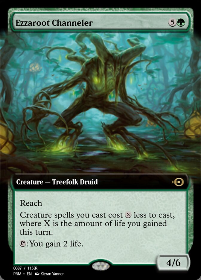 Magic the Gathering Card - Ezzaroot Channeler - MTG Circle