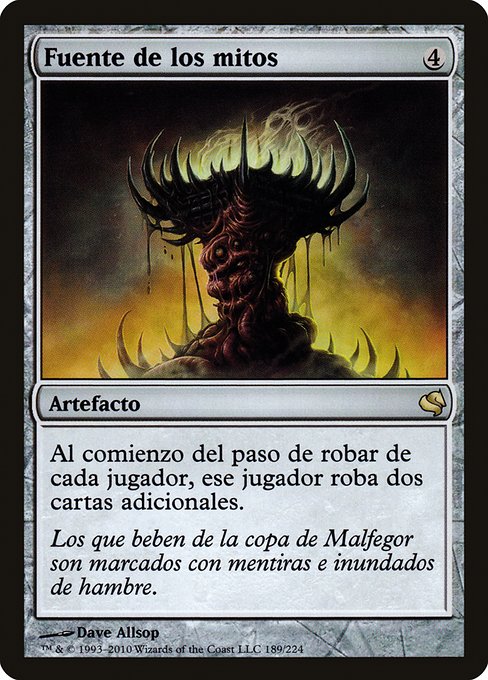 Magic the Gathering Card - Font of Mythos - MTG Circle