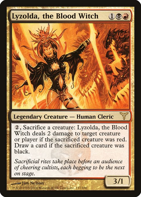 Magic the Gathering Card - Lyzolda, the Blood Witch - MTG Circle