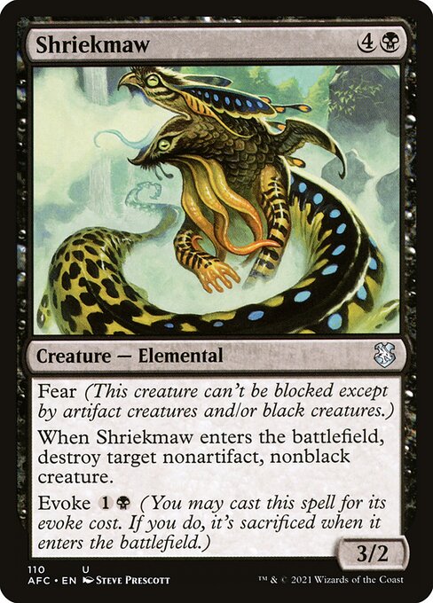 Magic the Gathering Card - Shriekmaw - MTG Circle