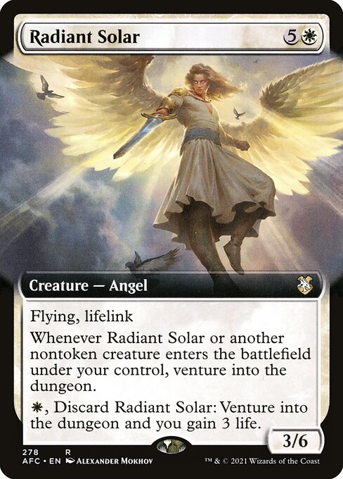 Magic the Gathering Card - Radiant Solar - MTG Circle