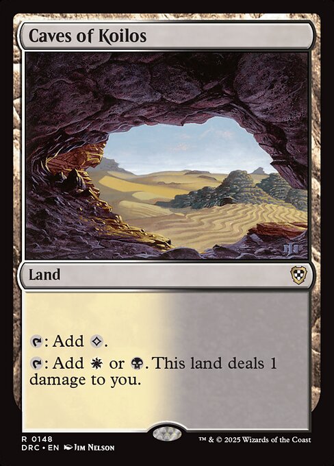 Magic the Gathering Card - Caves of Koilos - MTG Circle