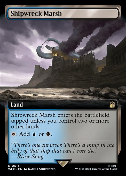 Magic the Gathering Card - Shipwreck Marsh - MTG Circle