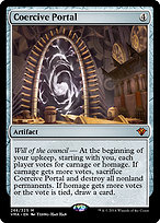 Magic the Gathering Card - Coercive Portal - MTG Circle