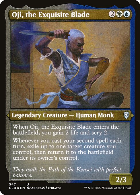 Magic the Gathering Card - Oji, the Exquisite Blade - MTG Circle