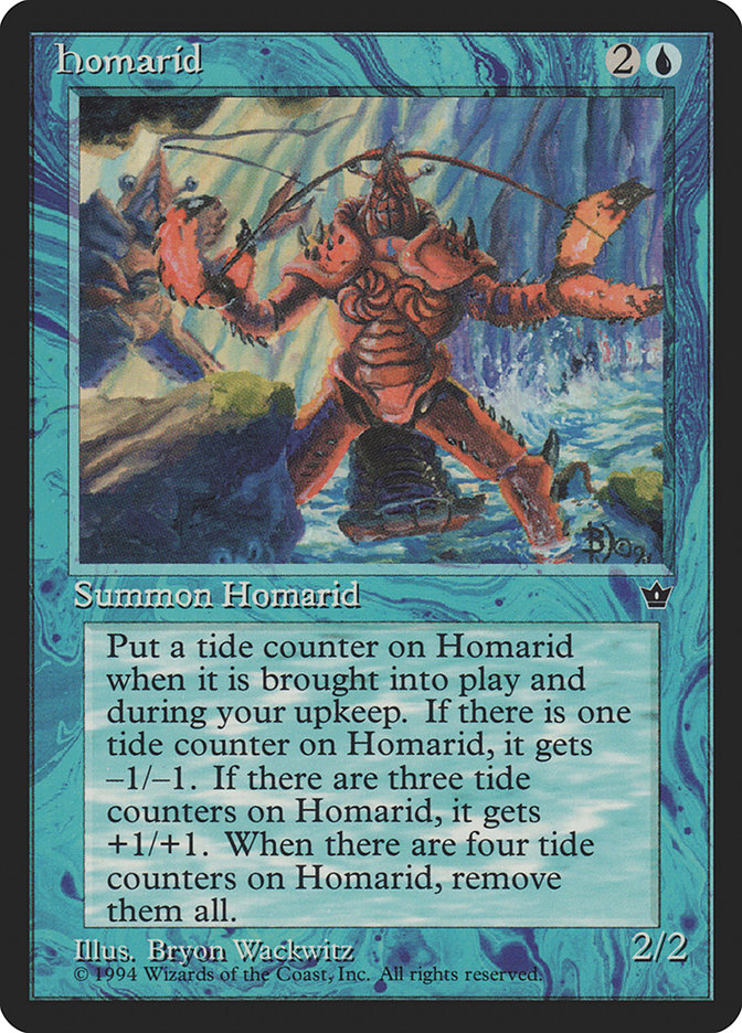 Magic the Gathering Card - Homarid - MTG Circle