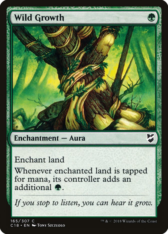 Magic the Gathering Card - Wild Growth - MTG Circle