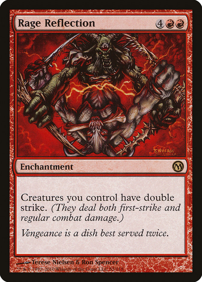 Magic the Gathering Card - Rage Reflection - MTG Circle