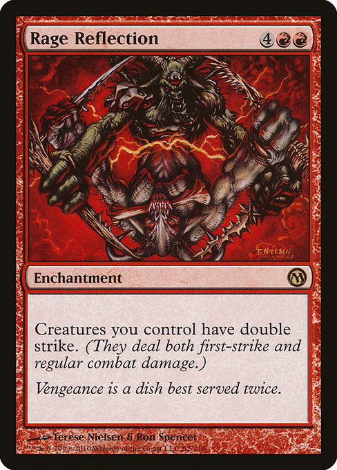 Magic the Gathering Card - Rage Reflection - MTG Circle