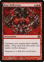 Magic the Gathering Card - Rage Reflection - MTG Circle