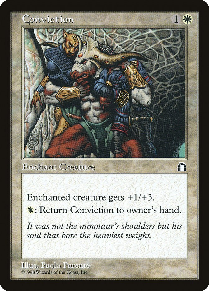 Magic the Gathering Card - Conviction - MTG Circle