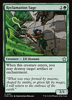 Magic the Gathering Card - Reclamation Sage - MTG Circle