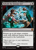 Magic the Gathering Card - Behold the Sinister Six! - MTG Circle