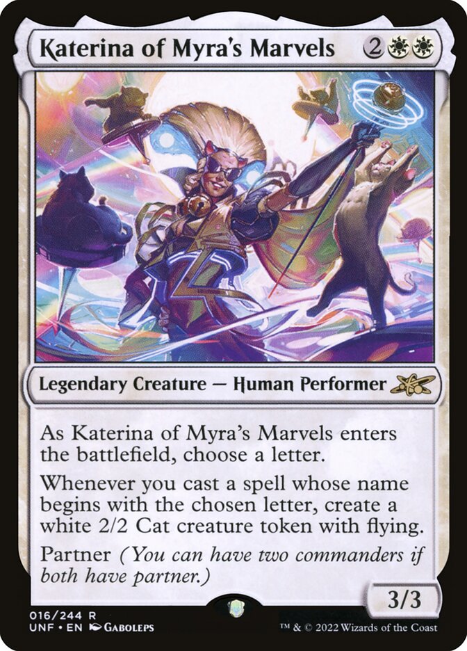 Magic the Gathering Card - Katerina of Myra's Marvels - MTG Circle