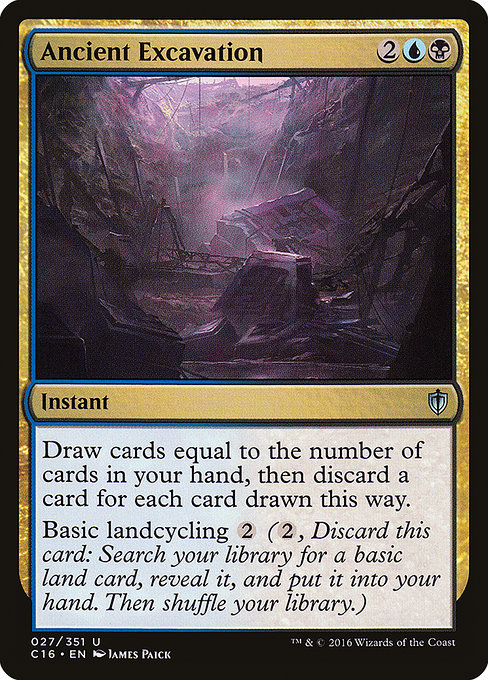 Magic the Gathering Card - Ancient Excavation - MTG Circle