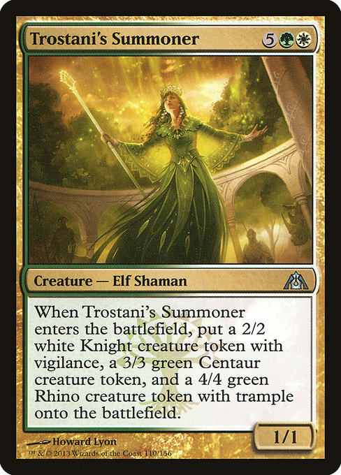 Magic the Gathering Card - Trostani's Summoner - MTG Circle