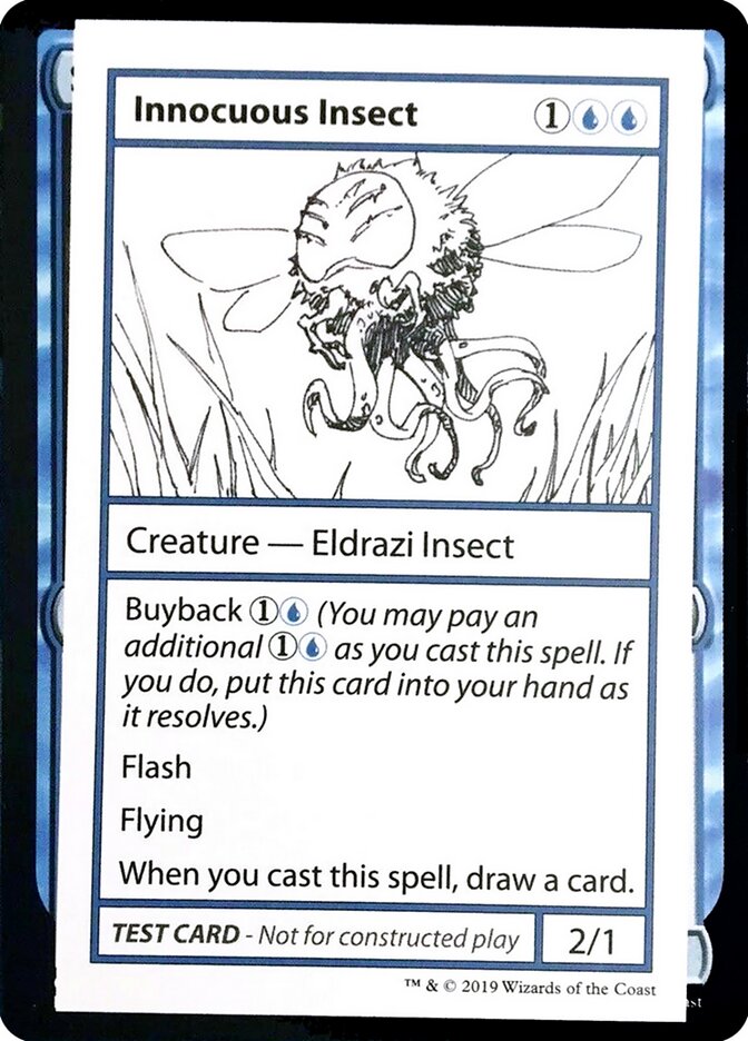 Magic the Gathering Card - Innocuous Insect - MTG Circle