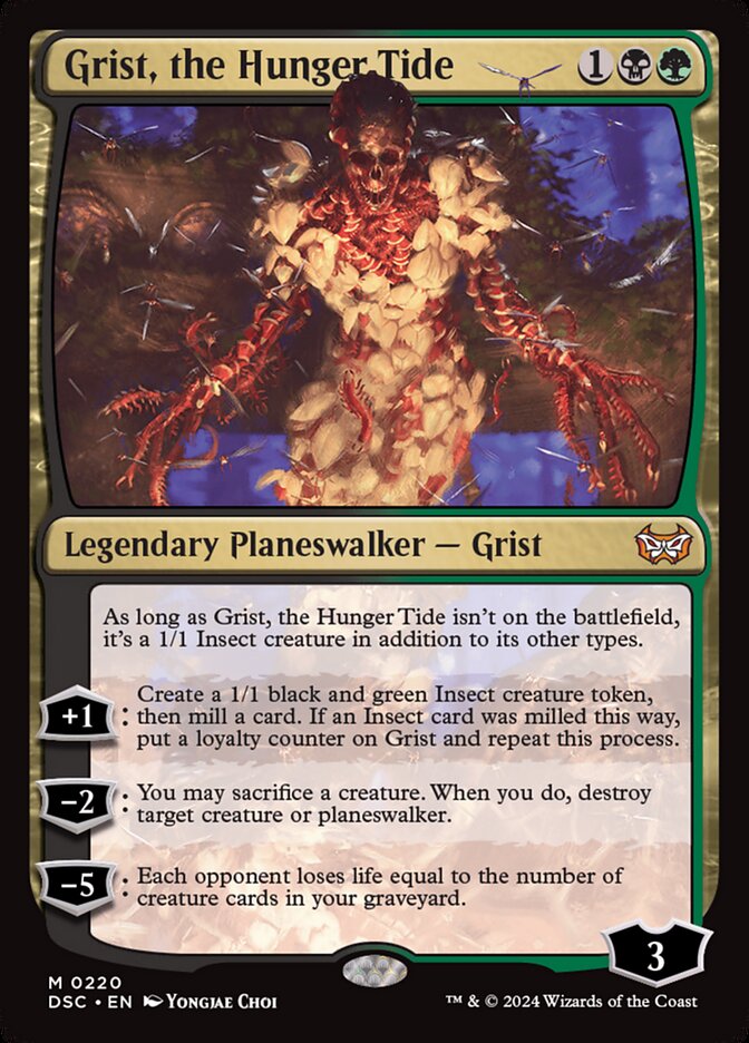 Magic the Gathering Card - Grist, the Hunger Tide - MTG Circle