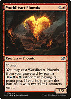 Magic the Gathering Card - Worldheart Phoenix - MTG Circle
