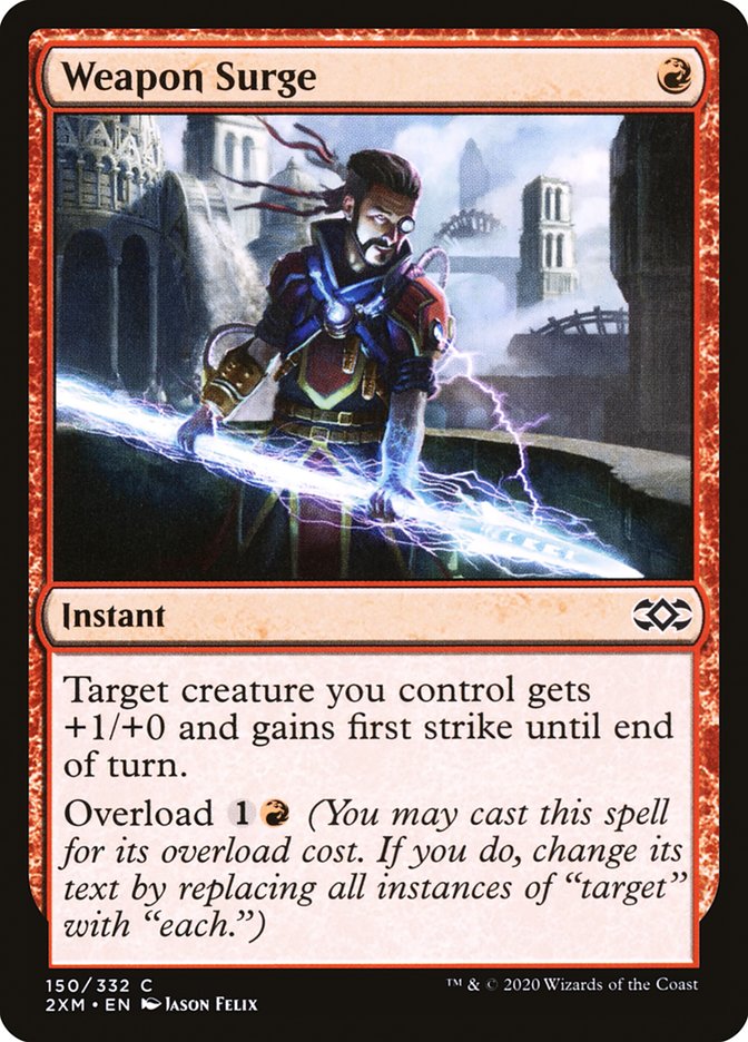 Magic the Gathering Card - Weapon Surge - MTG Circle
