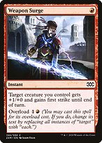 Magic the Gathering Card - Weapon Surge - MTG Circle