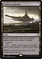 Magic the Gathering Card - Castle Locthwain - MTG Circle