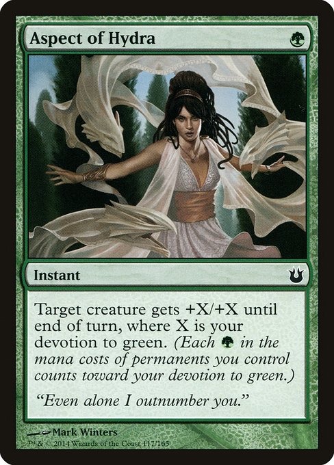 Magic the Gathering Card - Aspect of Hydra - MTG Circle