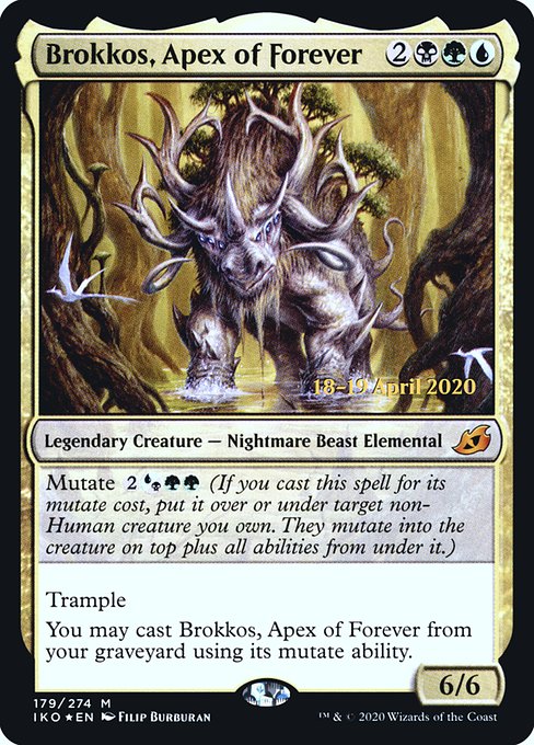 Magic the Gathering Card - Brokkos, Apex of Forever - MTG Circle